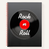 Retro Record Schetsboek Cadeau Notitieboek (Voorkant)