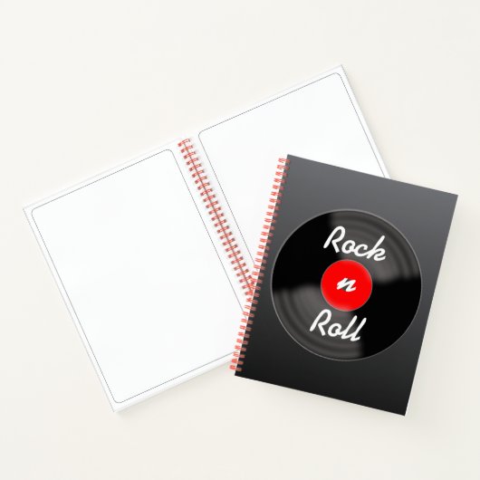 Retro Record Schetsboek Cadeau Notitieboek (Binnen)