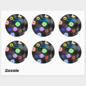 Retro Records  Classic Ronde Stickers (Vel)