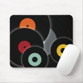 Retro Records mousepad Muismat (Met muis)