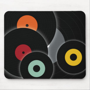 Retro Records mousepad Muismat