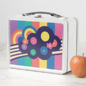 Retro Records Rainbow Lunchbox (In situ)