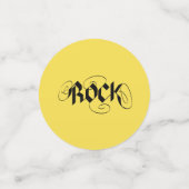 Retro Records Tabel Confetti (Kleine voorkant)