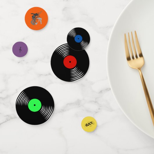 Retro Records Tabel Confetti (Groep)