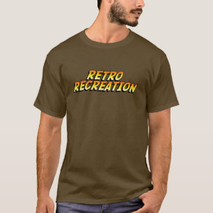 Retro Recreatie Indiana Jones Logo T-shirt
