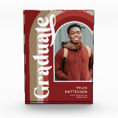 Retro Red Arch Foto 2025 Afstuderen (Voorkant)