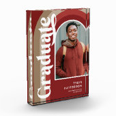 Retro Red Arch Foto 2025 Afstuderen (Links)