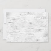 Retro Red Boerderij Truck Birch Kerstfeestdag Kaart (Achterkant)