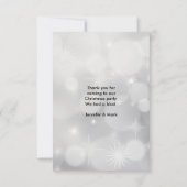 Retro Red Car met kerstboom Dank u Bedankkaart (Achterkant)