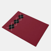 Retro Red Doormat  Deurmat (Schuin)