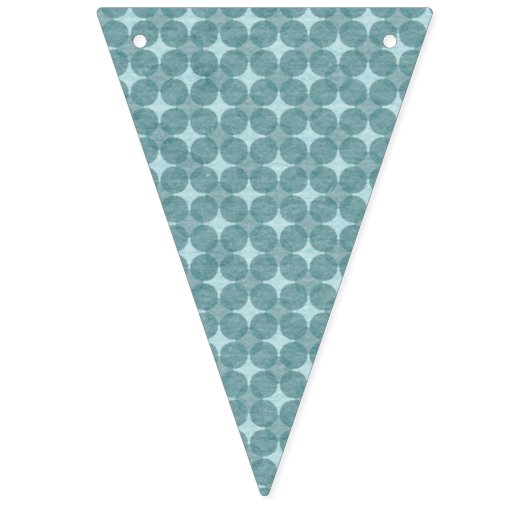 Retro Red en Blauwgroen Camper Vlaggetjes (Tweede vlag)