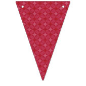 Retro Red en Blauwgroen Camper Vlaggetjes (Eerste vlag)