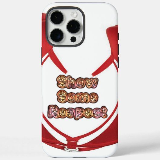 Retro Red Hakuna Matata geeft show wat respect.pn Case-Mate iPhone Case (Achterkant)