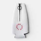 Retro Red Happy Campers Crest Camp Crew Flesjeskoeler (Achterkant)