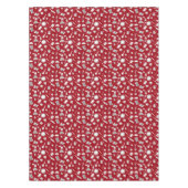 Retro Red Kitchen Tafelkleed (Voorkant)