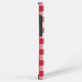 Retro Red Picnic Check Farmhouse Design Samsung Galaxy Hoesje (Rechterkant)