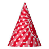 Retro Red Queen of Hearts Birthday Feesthoedjes (Links)