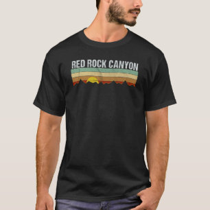 Retro  Red Rock Canyon Nevada T-shirt