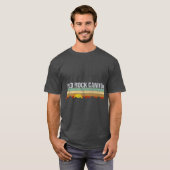 Retro Red Rock Canyon Nevada T-shirt (Voorkant volledig)
