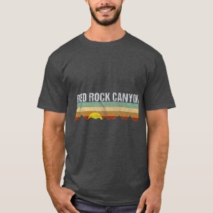 Retro Red Rock Canyon Nevada T-shirt
