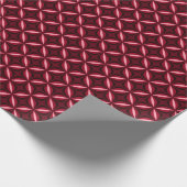 Retro Red Star Pattern Wrapping Paper Cadeaupapier (Hoek)