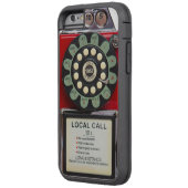 Retro Red Toughie Hoesje (Achterkant Links)