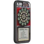 Retro Red Toughie Hoesje (Achterkant/Rechts)