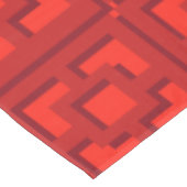 Retro Red Trellis Tablecloth Tafelkleed (Gekanteld)