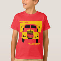 Retro Red Truck Yellow Truck T-shirt
