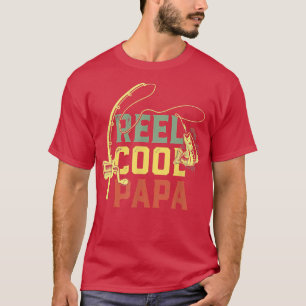 Retro Reel Cool Papa Vist papa Funny Vader's Da T-shirt