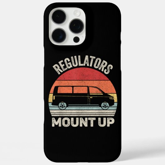 retro-regelaars monteren grappige moeder Case-Mate iPhone case (Achterkant)