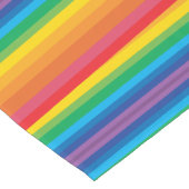 Retro Regenbogen 14"x72" Tafelloper (Hoek)