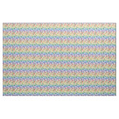 Retro Regenboog Bloemen Bloemen Bloemen Bloemen Pa Stof (Yard (91,4 cm))