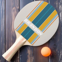 Retro Regenboog Bord Strepen met Naam