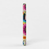 Retro Regenboog Hippie Bloemmotief Case-Mate iPhone Case (Achterkant/rechts)