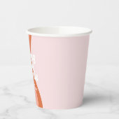 Retro Regenboog Jong Wild Drie Daisy Papieren Bekers (Links)