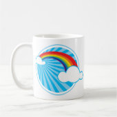 RETRO REGENBOOG KOFFIEMOK (Links)
