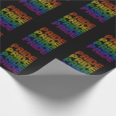 Retro Regenboog Pride Cadeaupapier (Hoek)