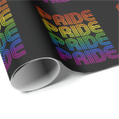 Retro Regenboog Pride Cadeaupapier (Rol Hoek)