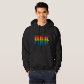 Retro Regenboog Pride Typografie Shirt Ontwerp_1 (Voorkant volledig)