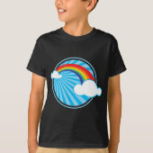 RETRO REGENBOOG T-SHIRT (Voorkant)