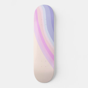 Retro regenbooggolf #2 #wall #art persoonlijk skateboard