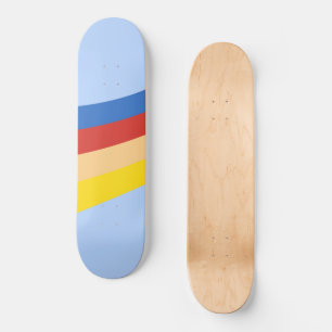 Retro-regenboogskateboard Persoonlijk Skateboard