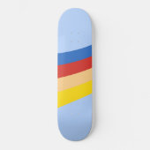 Retro-regenboogskateboard Persoonlijk Skateboard (Voorkant)