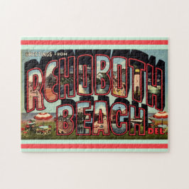Retro Rehoboth Beach 11x14 Legpuzzel