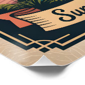 Retro Reis Clearwater Florida Perfect Poster (Hoek)