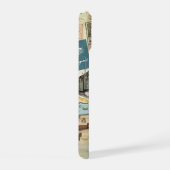 Retro Reis Collage iPhone 15 Case (Rechterkant)
