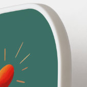 Retro reiskaart Mississippi State Pickleball Paddle (Links Detail)