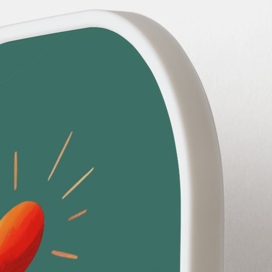 Retro reiskaart Mississippi State Pickleball Paddle (Links Detail)