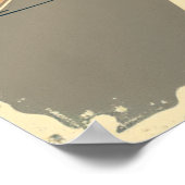 Retro Reisposter - Copacabana Beach Poster (Hoek)